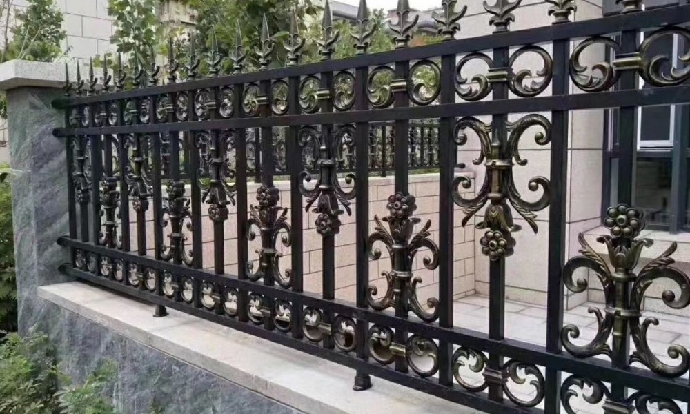 The Artistic Charm of Wrought Iron Fence