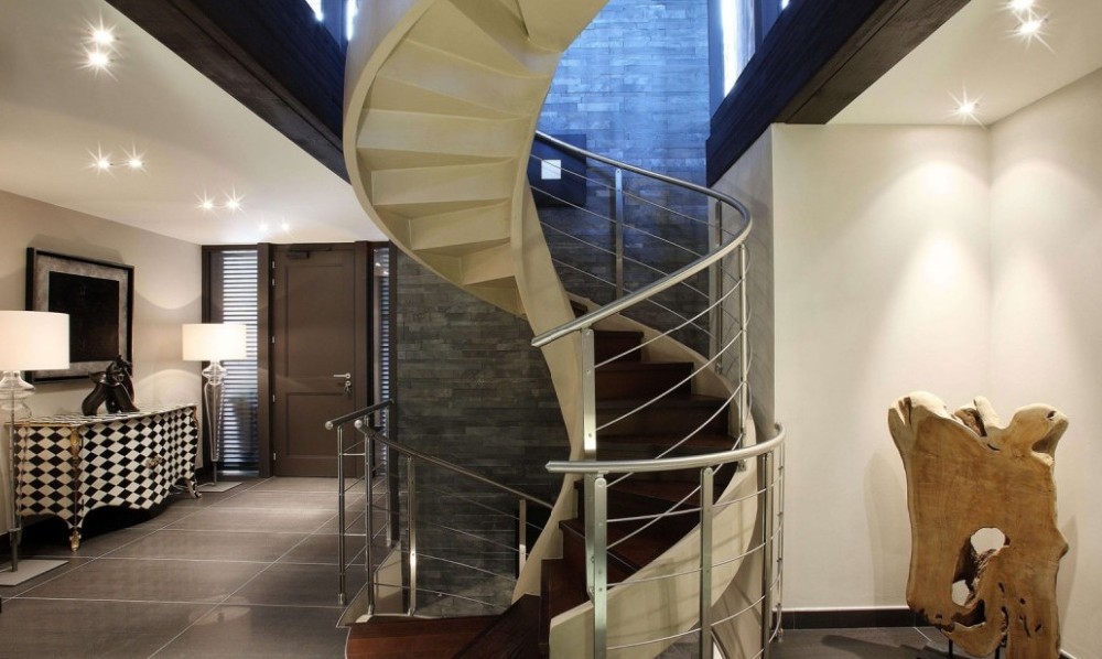 Stainless Steel Staircase Appearance Design